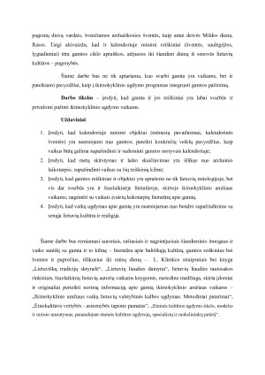 Gamtos svarba ir ugdytinių sudominimas ikimokyklinio amžiaus vaikų ugdyme. Paveikslėlis 2