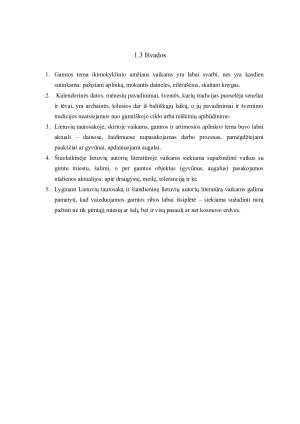 Gamtos svarba ir ugdytinių sudominimas ikimokyklinio amžiaus vaikų ugdyme. Paveikslėlis 8