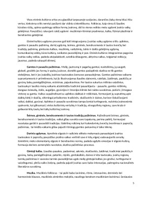Tautinio ir pilietinio sąmoningumo puoselėjimas tenkinant ikimokyklinukų saviraiškos poreikius. Paveikslėlis 5