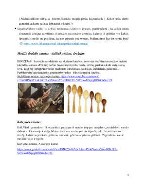 Ugdymo turinio modelio kūrimas. Paveikslėlis 5