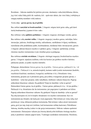 Ugdomasis projektas - vaikų veiklų taikant skirtingas pedagogines strategijas aprašas. Paveikslėlis 4