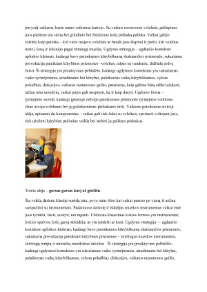 Ugdomasis projektas - vaikų veiklų taikant skirtingas pedagogines strategijas aprašas. Paveikslėlis 6