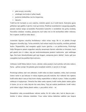 Vaiko higiena ir asmeninis ugdymas darželyje. Paveikslėlis 9