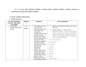Vaiko ugdymo nuo gimimo iki 3 ir vaiko ugdymo nuo 3 iki 6 metų dalyko atsiskaitymas. Paveikslėlis 2