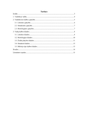 Vaikų kalbos ypatybės ir klaidų analizė