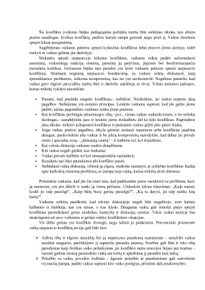 Vaikų konfliktai. Paveikslėlis 2