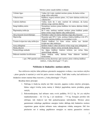 Vaikų mitybos ypatumai įvairiais amžiaus tarpsniais. Paveikslėlis 5