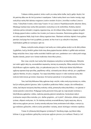 VERTYBĖS MOKYKLOJE. Paveikslėlis 7