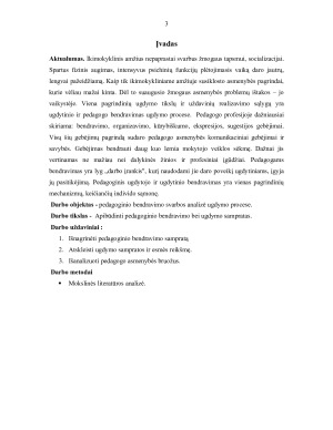 PEDAGOGINIO BENDRAVIMO SVARBA UGDYMO PROCESE. Paveikslėlis 3