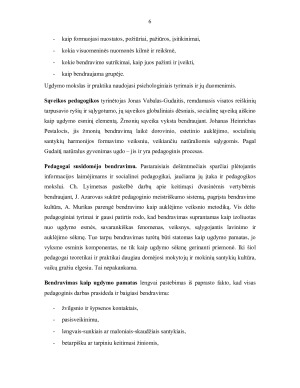 PEDAGOGINIO BENDRAVIMO SVARBA UGDYMO PROCESE. Paveikslėlis 6