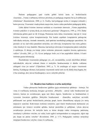PEDAGOGO BENDRAVIMO KULTŪRA. Paveikslėlis 6