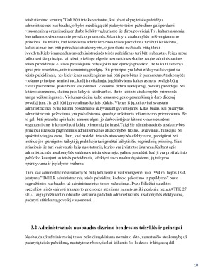 Administracinė atsakomybė už kelių eismo taisyklių pažeidimus - teisinis vertinimas ir analizė. Paveikslėlis 10