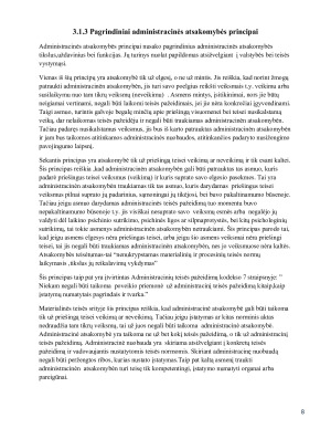 Administracinė atsakomybė už kelių eismo taisyklių pažeidimus - teisinis vertinimas ir analizė. Paveikslėlis 8
