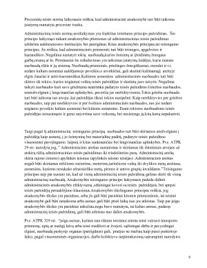 Administracinė atsakomybė už kelių eismo taisyklių pažeidimus - teisinis vertinimas ir analizė. Paveikslėlis 9