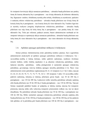 Administracinė atsakomybė už žemės apsaugos pažeidimus teisinis vertinimas ir analizė. Paveikslėlis 9