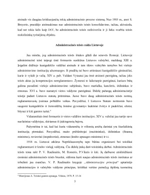 ADMINISTRACINĖS TEISĖS RAIDA IR REGULIAVIMO DALYKO KAITA. Paveikslėlis 5