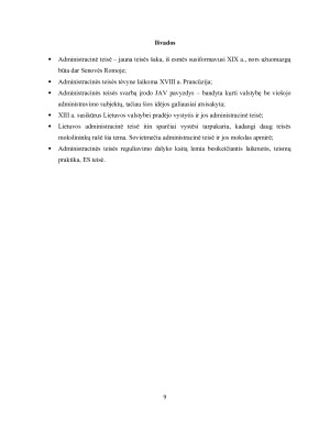 ADMINISTRACINĖS TEISĖS RAIDA IR REGULIAVIMO DALYKO KAITA. Paveikslėlis 9