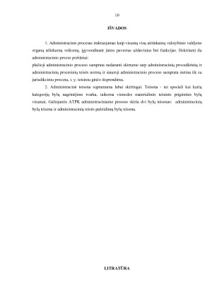 Administracinis procesas bei teisena. Paveikslėlis 10