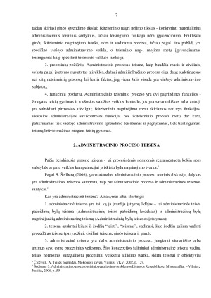 Administracinis procesas bei teisena. Paveikslėlis 7
