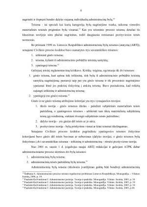 Administracinis procesas bei teisena. Paveikslėlis 8