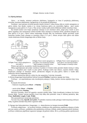 Paprastojo pjūvio kūrimas. Paveikslėlis 10