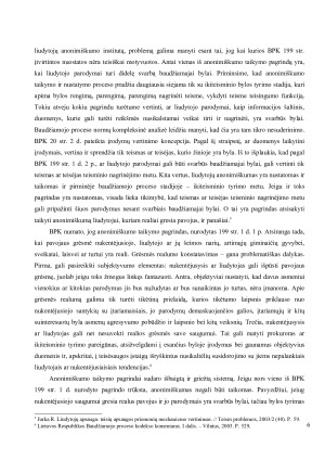 Anonimiškų liudytojų institutas baudžiamajame procese. Paveikslėlis 6