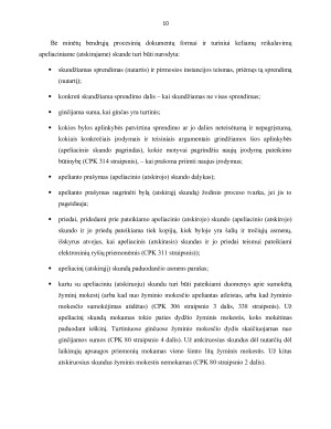 APELIACIJA – PIRMOSIOS INSTANCIJOS TEISMO SPRENDIMŲ IR NUTARČIŲ KONTROLĖS FORMA. Paveikslėlis 10