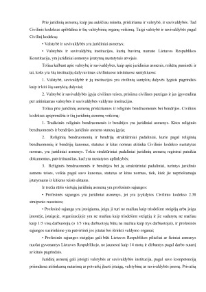 JURIDINIŲ ASMENŲ TEISNUMAS IR VEIKSNUMAS, TEISNUMO IR VEIKSNUMO ATSIRADIMAS. Paveikslėlis 6