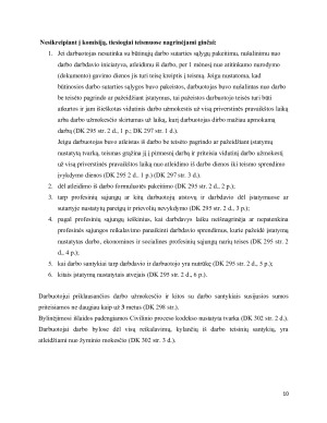 Darbo ginčų sąvoka ir priežastys. Paveikslėlis 10