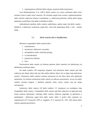 Darbo sutarčių sudarymo bei turinio analizė. Paveikslėlis 4