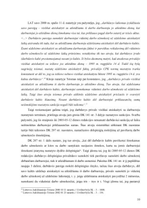 DARBO SUTARTIES NUTRAUKIMO PADARINIAI. Paveikslėlis 10