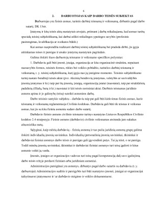 DARBO TEISĖS SUBJEKTAI. Paveikslėlis 6