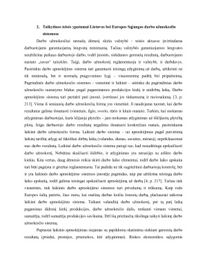 Darbo užmokesčio sistemos Lietuvoje ir Europos Sąjungoje. Paveikslėlis 3