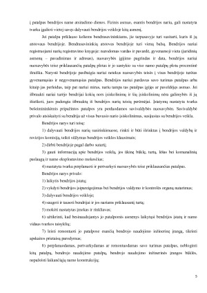 Daugiabučių namų bendrijų analizė. Paveikslėlis 5