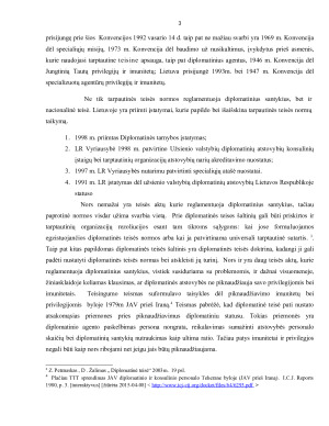 Diplomatiniai imunitetai ir privilegijos. Paveikslėlis 5