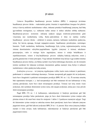 Kaltinamojo, nukentėjusiojo ir liudytojo pirmiau duotų parodymų pagarsinimo teisme legitimumas. Paveikslėlis 2