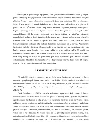 KARTELINIAI SUSITARIMAI. Paveikslėlis 6