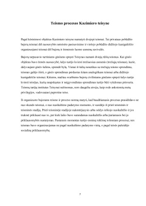 Kazimiero teisyno analizė. Paveikslėlis 7