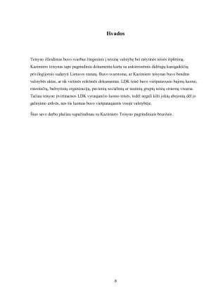 Kazimiero teisyno analizė. Paveikslėlis 8