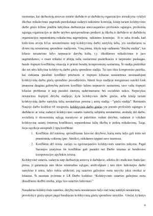 Kolektyvinių darbo ginčų samprata. Paveikslėlis 6
