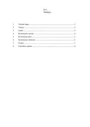 Konstitucijos sąvoka. Konstitucijų rūšys. Konstitucijos funkcijos. Paveikslėlis 2