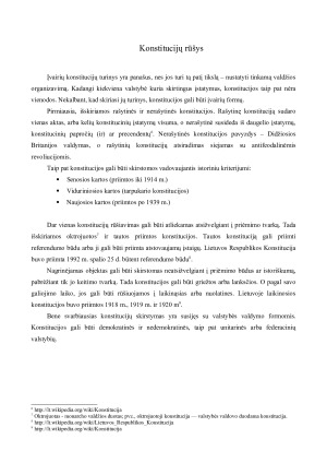 Konstitucijos sąvoka. Konstitucijų rūšys. Konstitucijos funkcijos. Paveikslėlis 5