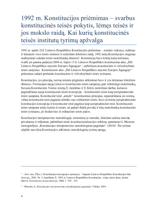 Konstitucinės teisės mokslo raida 1990 – 2011 m.. Paveikslėlis 4