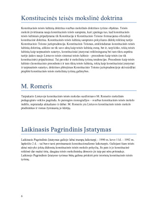 Konstitucinės teisės mokslo raida 1990 – 2011 m.. Paveikslėlis 6