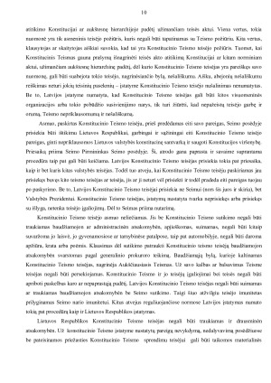 KONSTITUCINIS TEISMAS – KONSTITUCINĘ PRIEŽIŪRĄ VYKDANTI INSTITUCIJA. Paveikslėlis 10