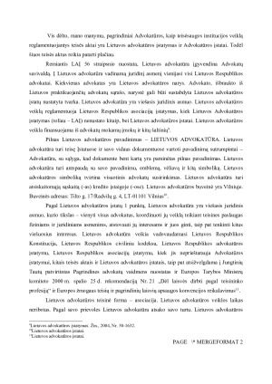 Lietuvos advokatūros veiklos analizė. Paveikslėlis 7