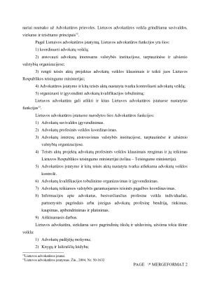 Lietuvos advokatūros veiklos analizė. Paveikslėlis 8