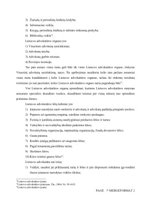 Lietuvos advokatūros veiklos analizė. Paveikslėlis 9