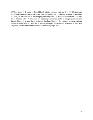 Lietuvos nacionalinė sveikatos sistemos raida, struktūra ir veikla. Paveikslėlis 10