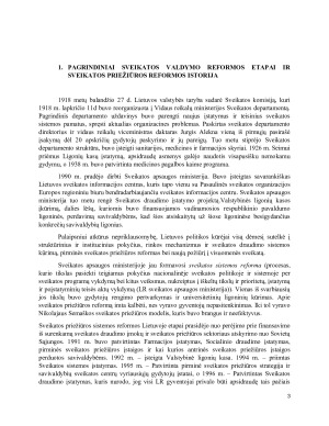 Lietuvos nacionalinė sveikatos sistemos raida, struktūra ir veikla. Paveikslėlis 3